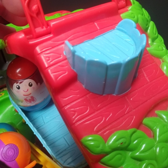 Vintage weebles treehouse playset 5 weebles Topzy tumblers - Picture 8 of 8